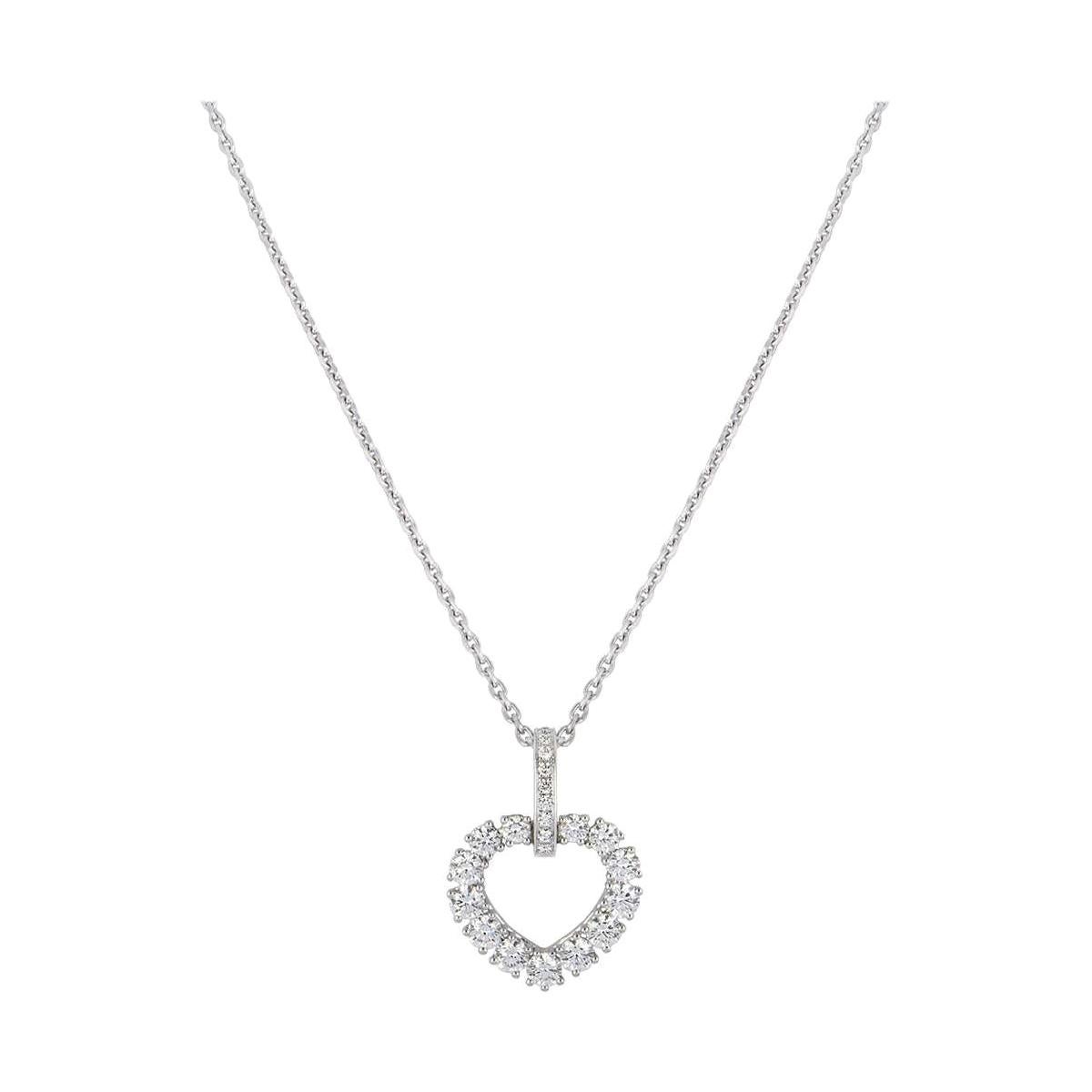 Chopard White Gold L'heure Du Diamant Pendant 799417-1001