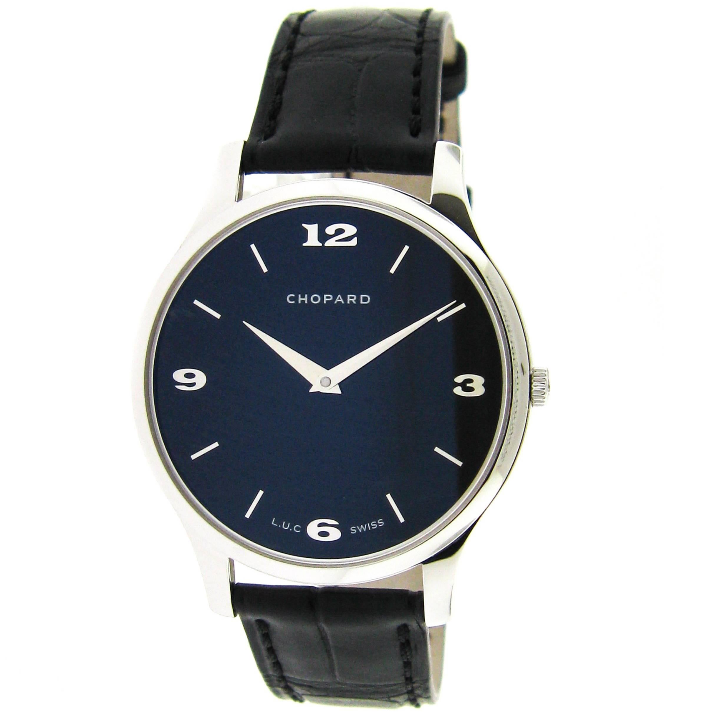 Chopard White Gold L.U.C. XP Automatic Wristwatch