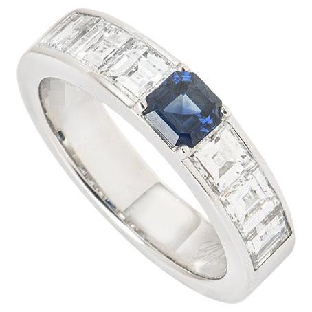 Chopard White Gold Sapphire & Diamond Ring 82/6622-1111