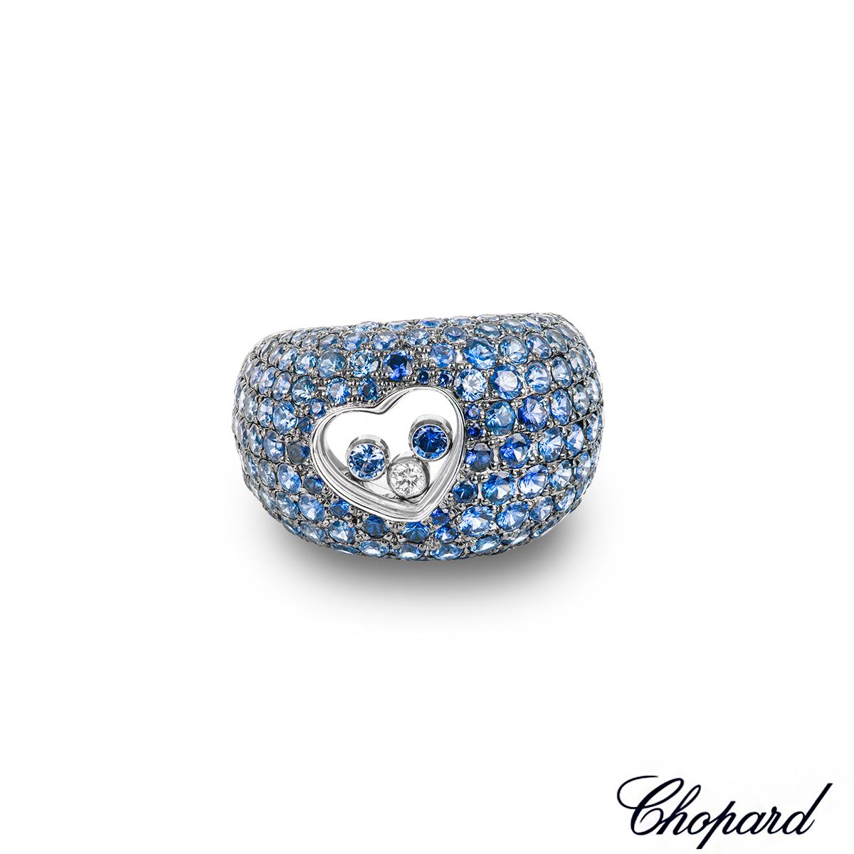 chopard purple flower ring