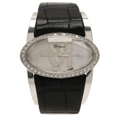 Chopard White Stainless Steel Women's Wristwatch 36MM