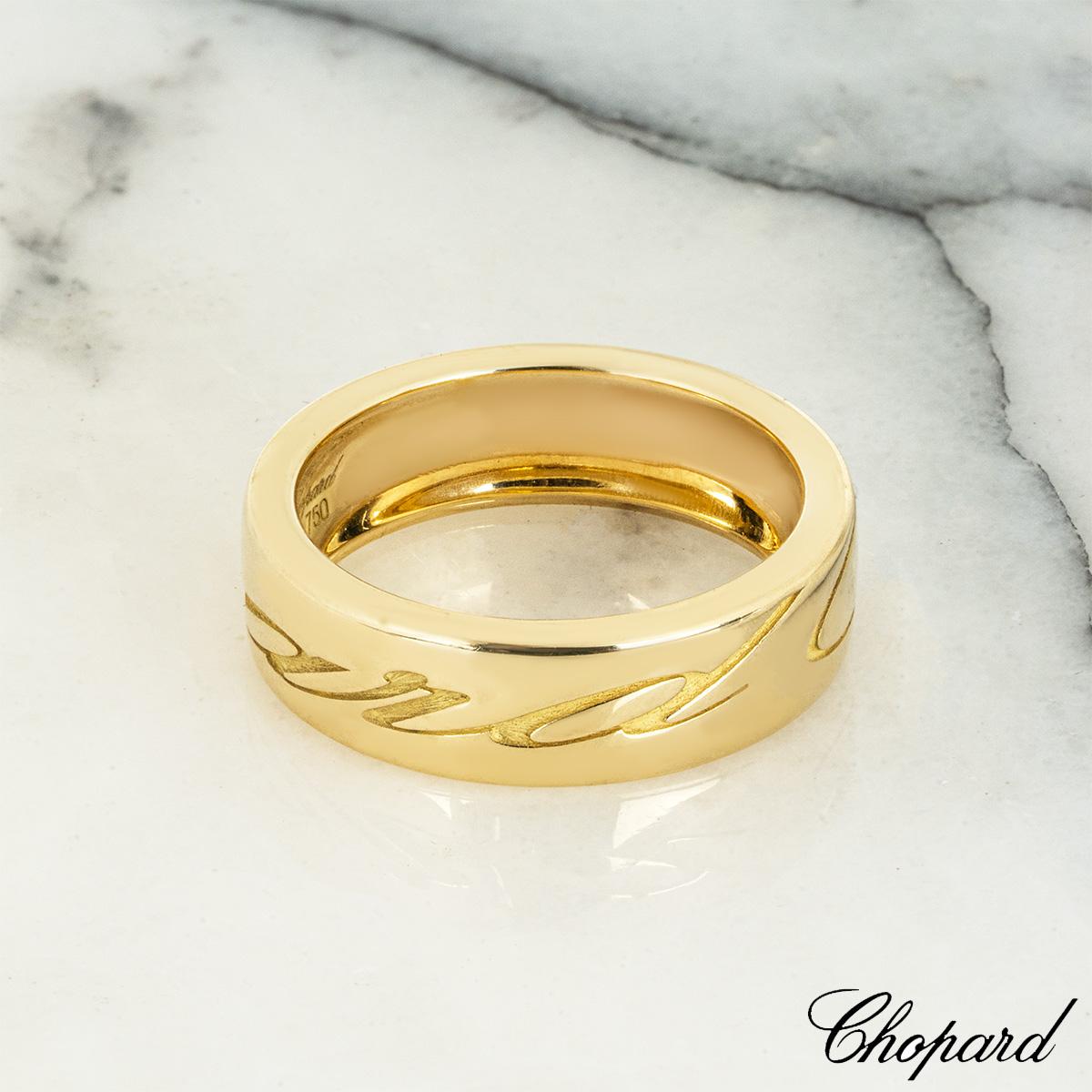 Chopard Yellow Gold Chopardissimo Ring 82/7940-0111 3