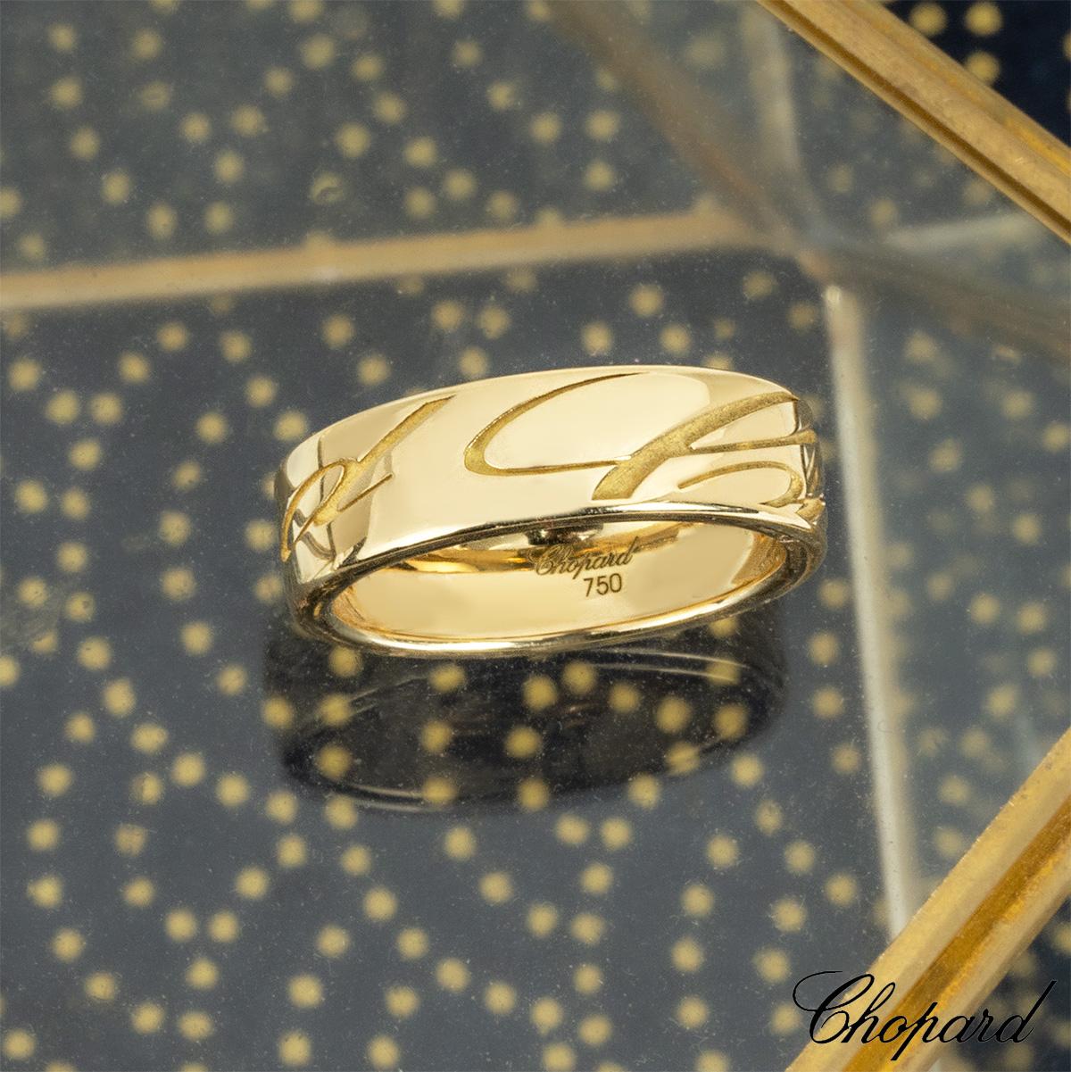 Chopard Yellow Gold Chopardissimo Ring 82/7940-0111 4