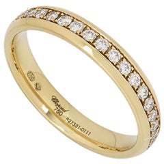 Chopard Yellow Gold Diamond Eternity Band