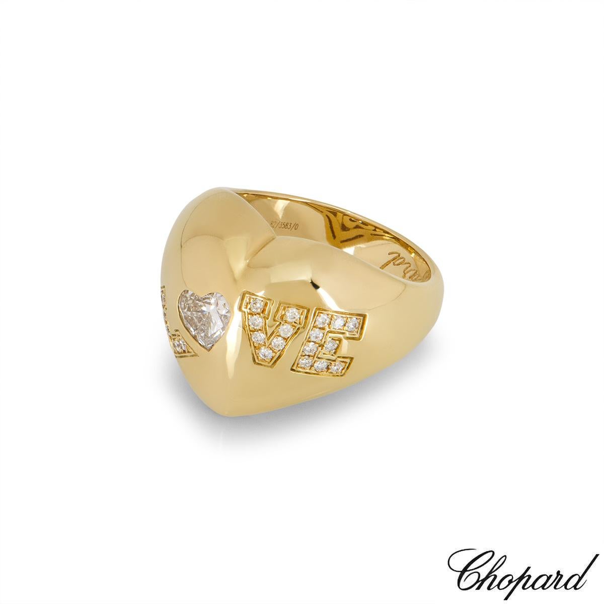 chopard ring love