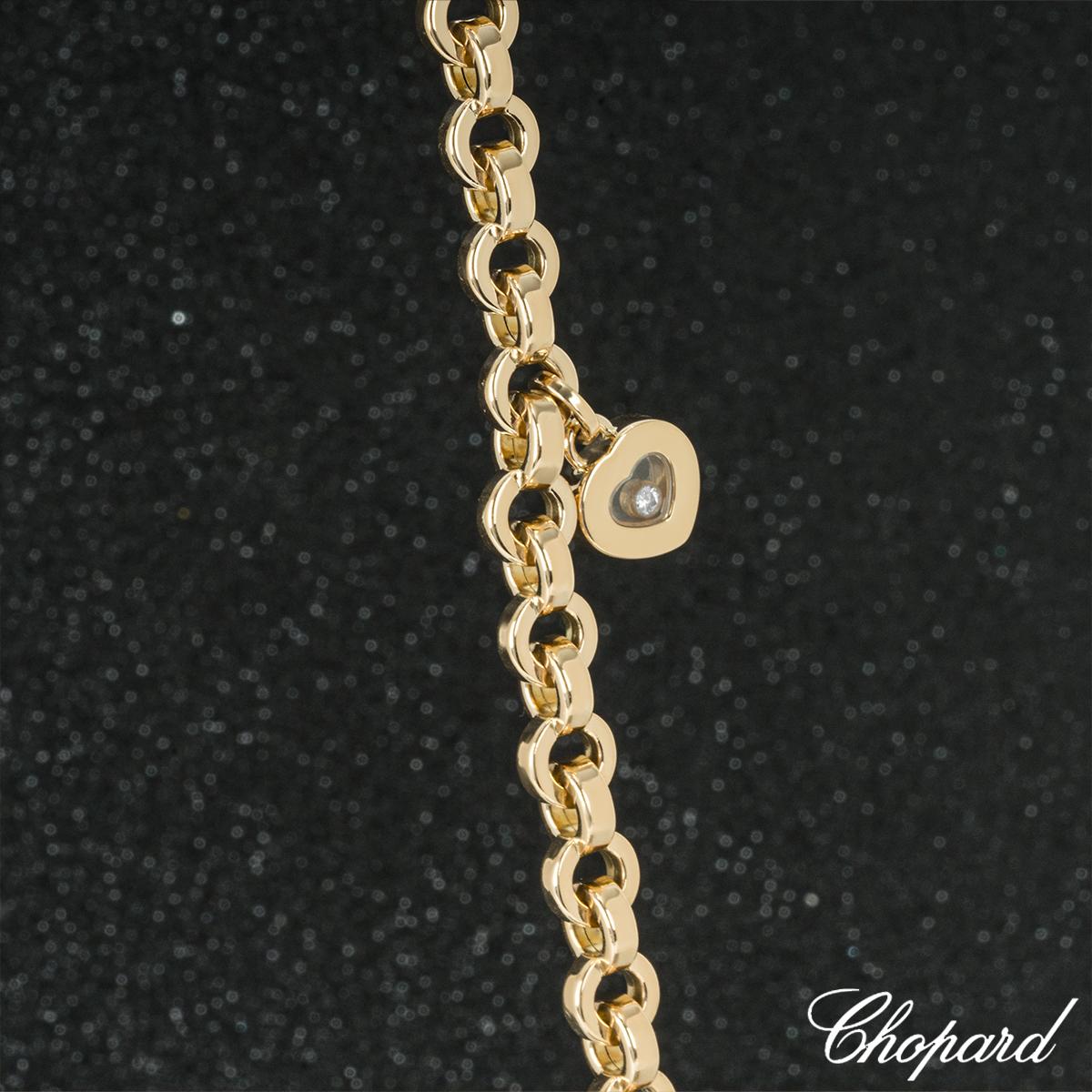 Chopard Yellow Gold Happy Diamonds Bracelet 85/3468 2