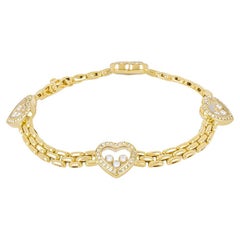 Chopard Yellow Gold Happy Diamonds Bracelet
