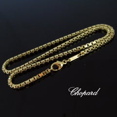 Chopard Yellow Gold Link Chain Necklace