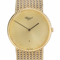 Chopard Yellow White Gold Bracelet Quartz Wristwatch