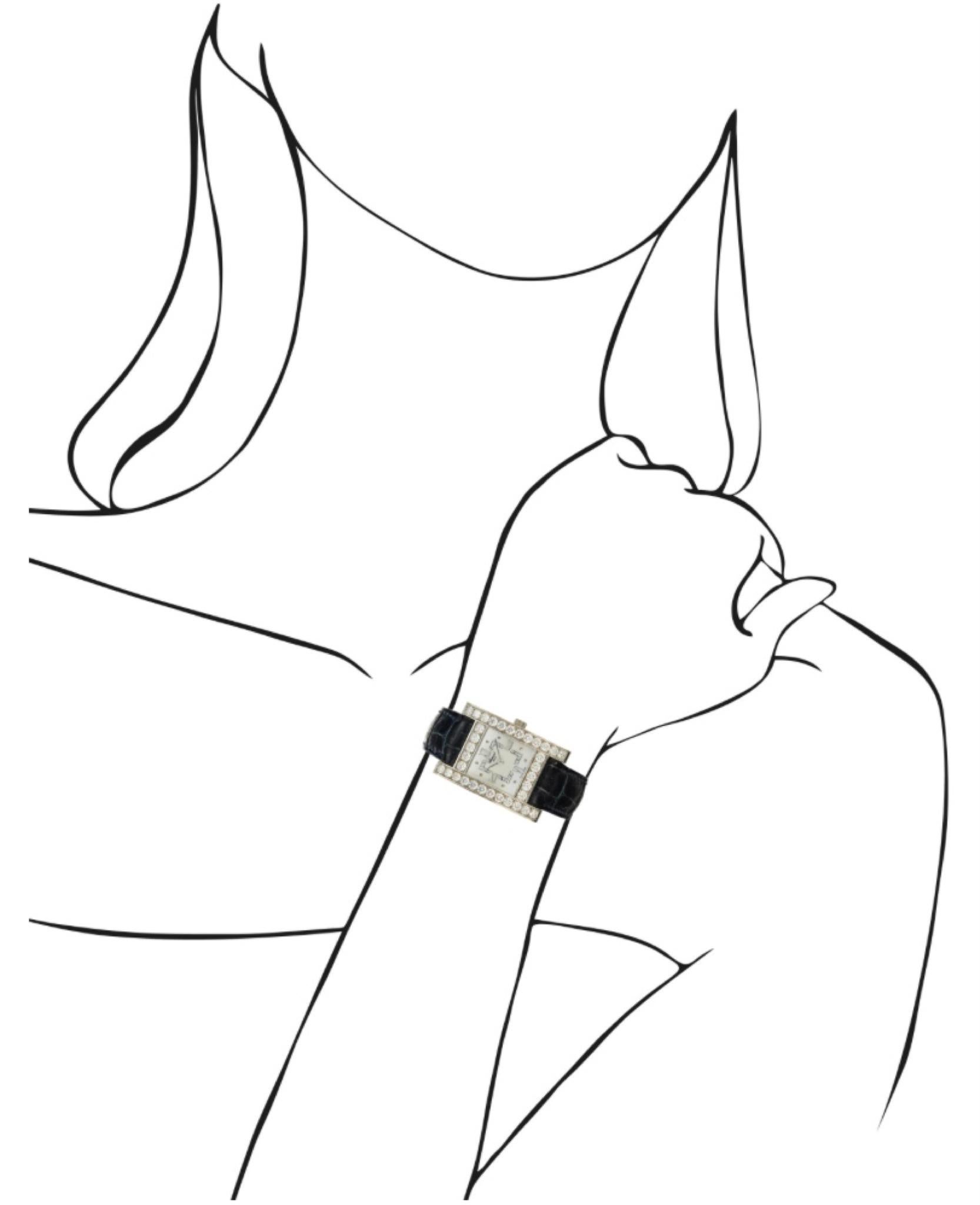 Chopard 'Your Hour' Diamond and Mother-Of-Pearl Wristwatch 5