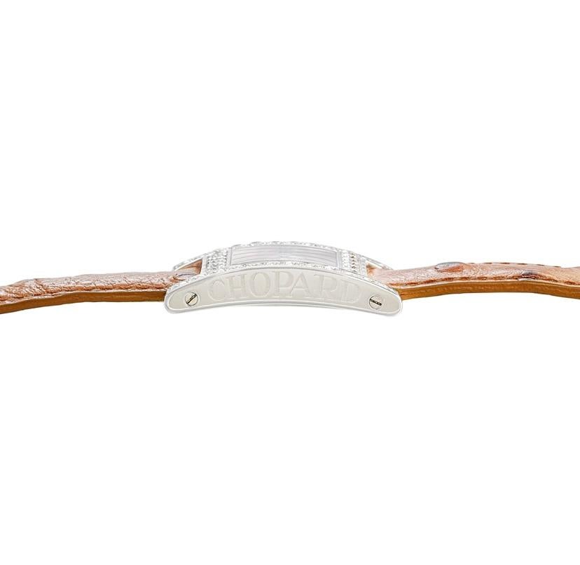 Women's Chopard 'Your Hour' Diamond and Mother-Of-Pearl Wristwatch