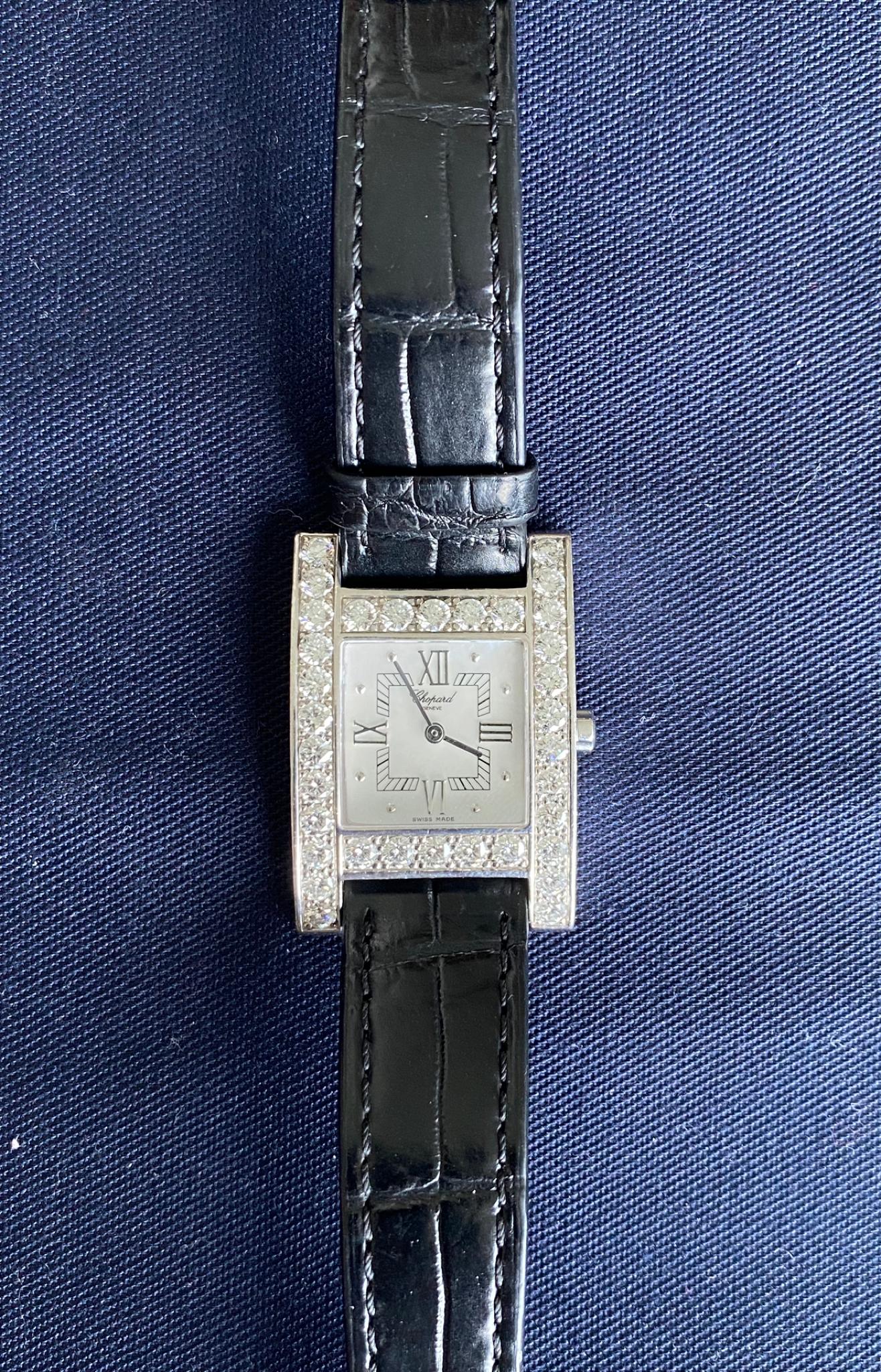 Chopard 'Your Hour' Diamond and Mother-Of-Pearl Wristwatch 2