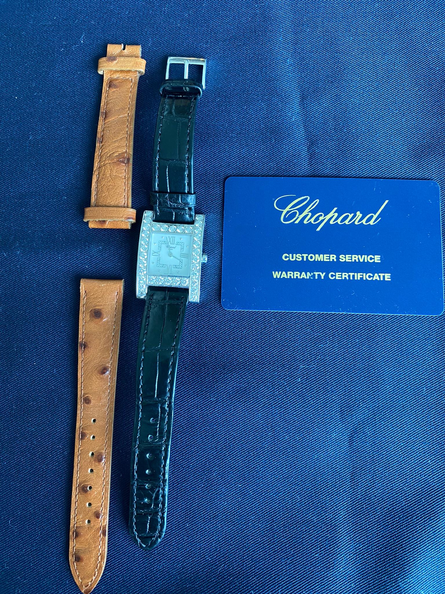 Chopard 'Your Hour' Diamond and Mother-Of-Pearl Wristwatch 4