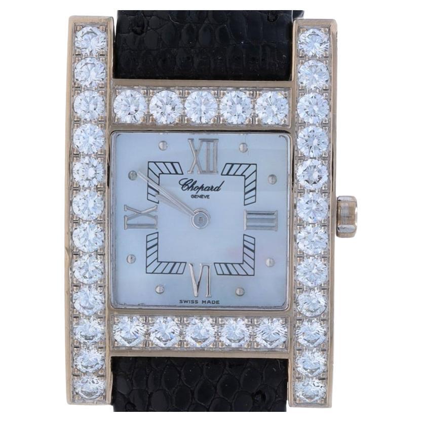 Chopard Your Hour Diamond Watch 4451 13/6621 Gold 18k Quartz 3.40ctw 1Yr Wnty