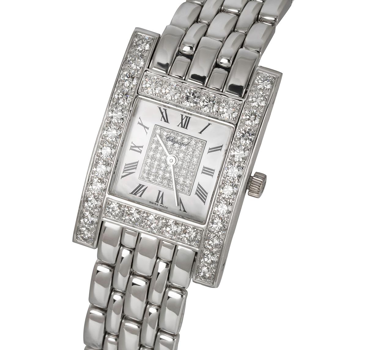 chopard h watch diamond