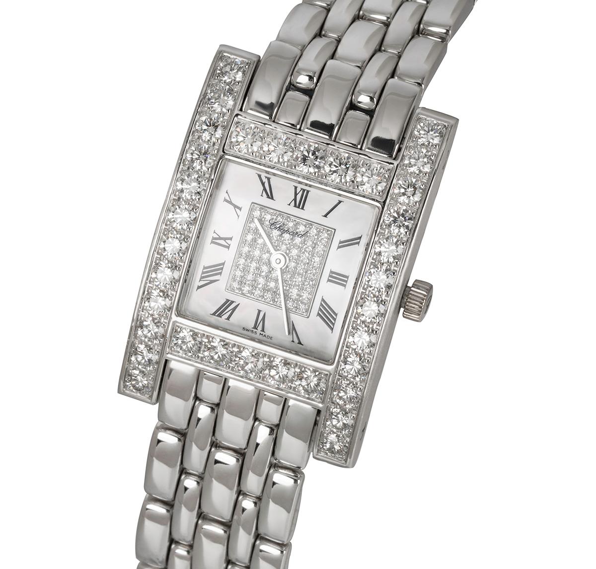 l.u chopard diamond set