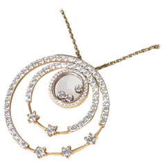 Chopard's Happy Diamonds 18K Gold Volldiamant-Anhänger