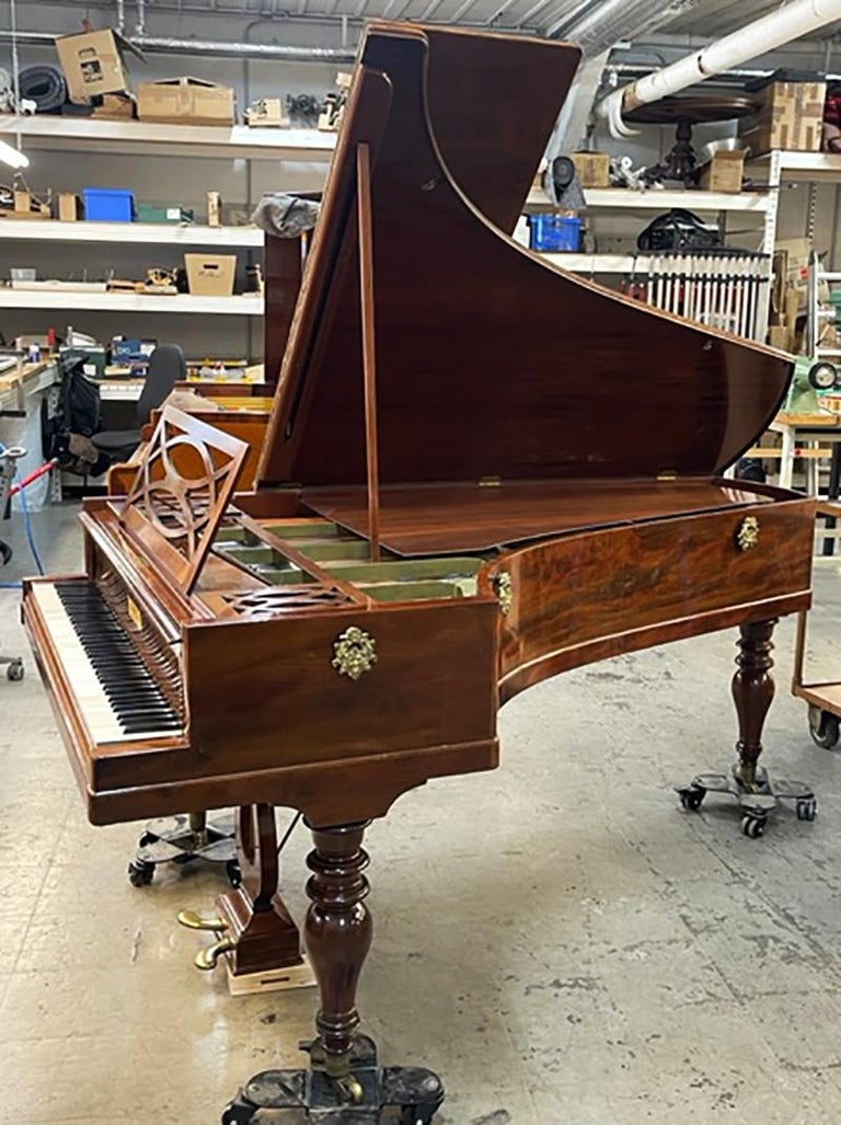 French Mid-19th Century Concert Grand Piano Signed Pleyel For Sale at  1stDibs
