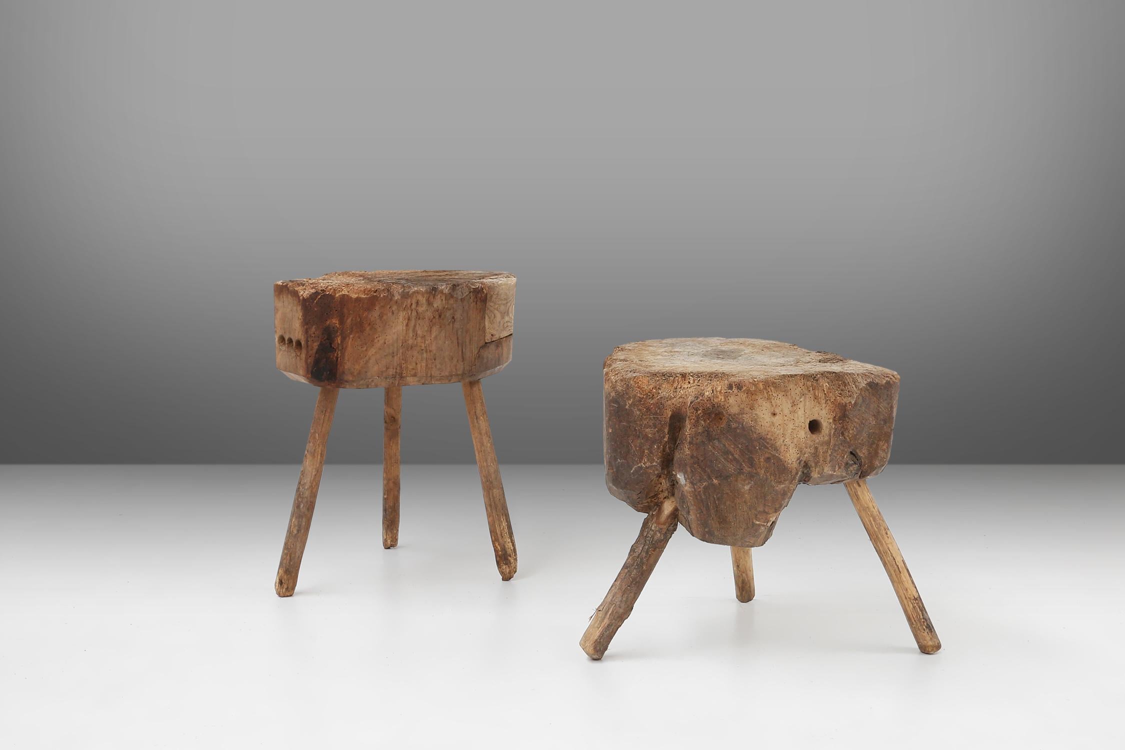 Table d'appoint ou table d'appoint en bois complet, France, vers 1850 en vente 3