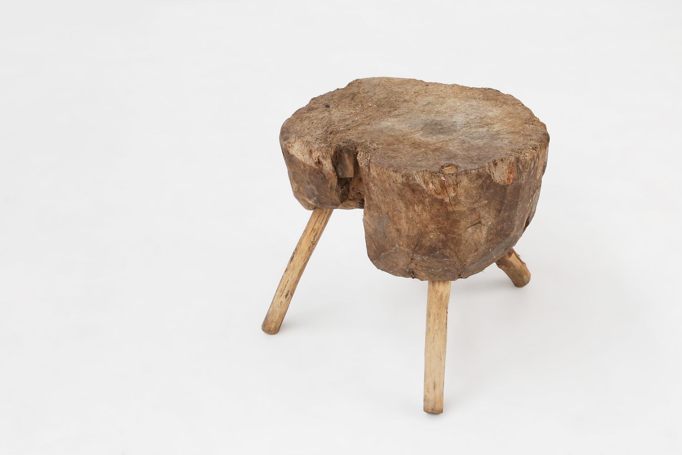 Mid-Century Modern Table d'appoint ou table d'appoint en bois complet, France, vers 1850 en vente