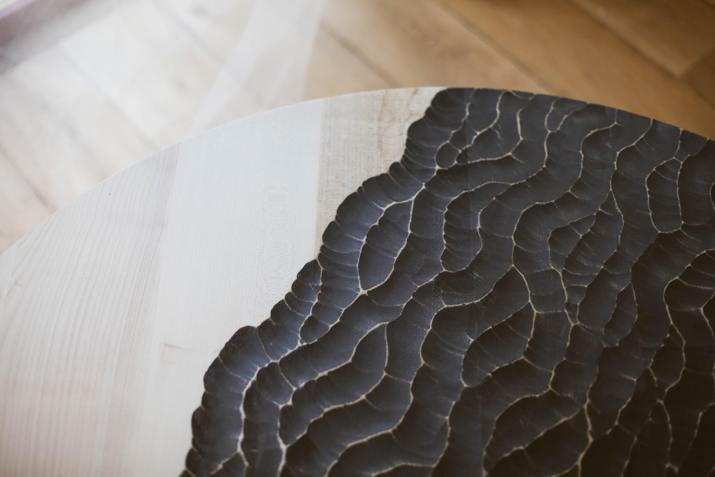 Post-Modern Choppy Waters Coffee Table by Temper Studio For Sale