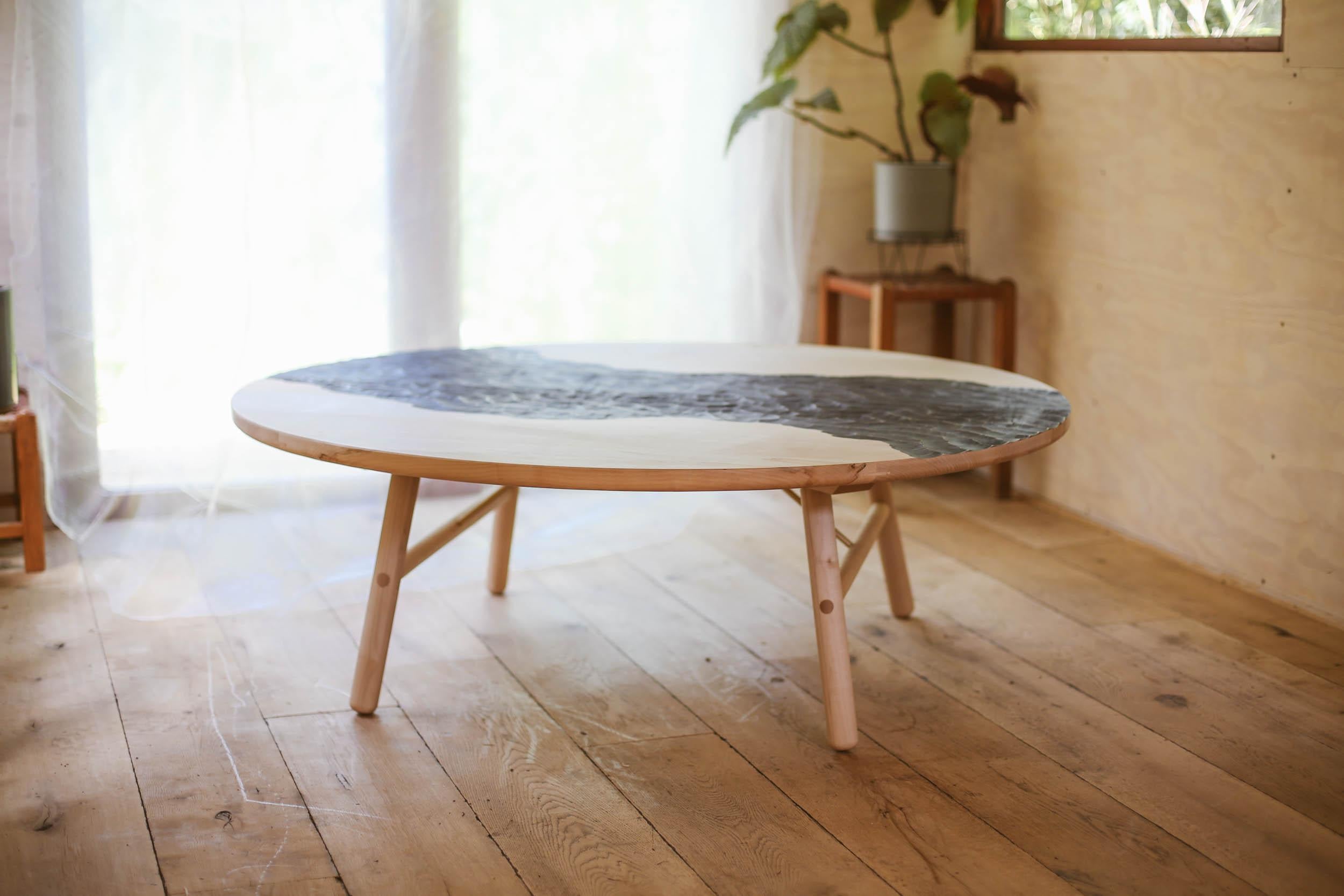 Other Choppy Waters Coffee Table by Temper Studio For Sale