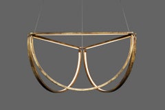 Chord Cluster in Mottled Brass - 40 in