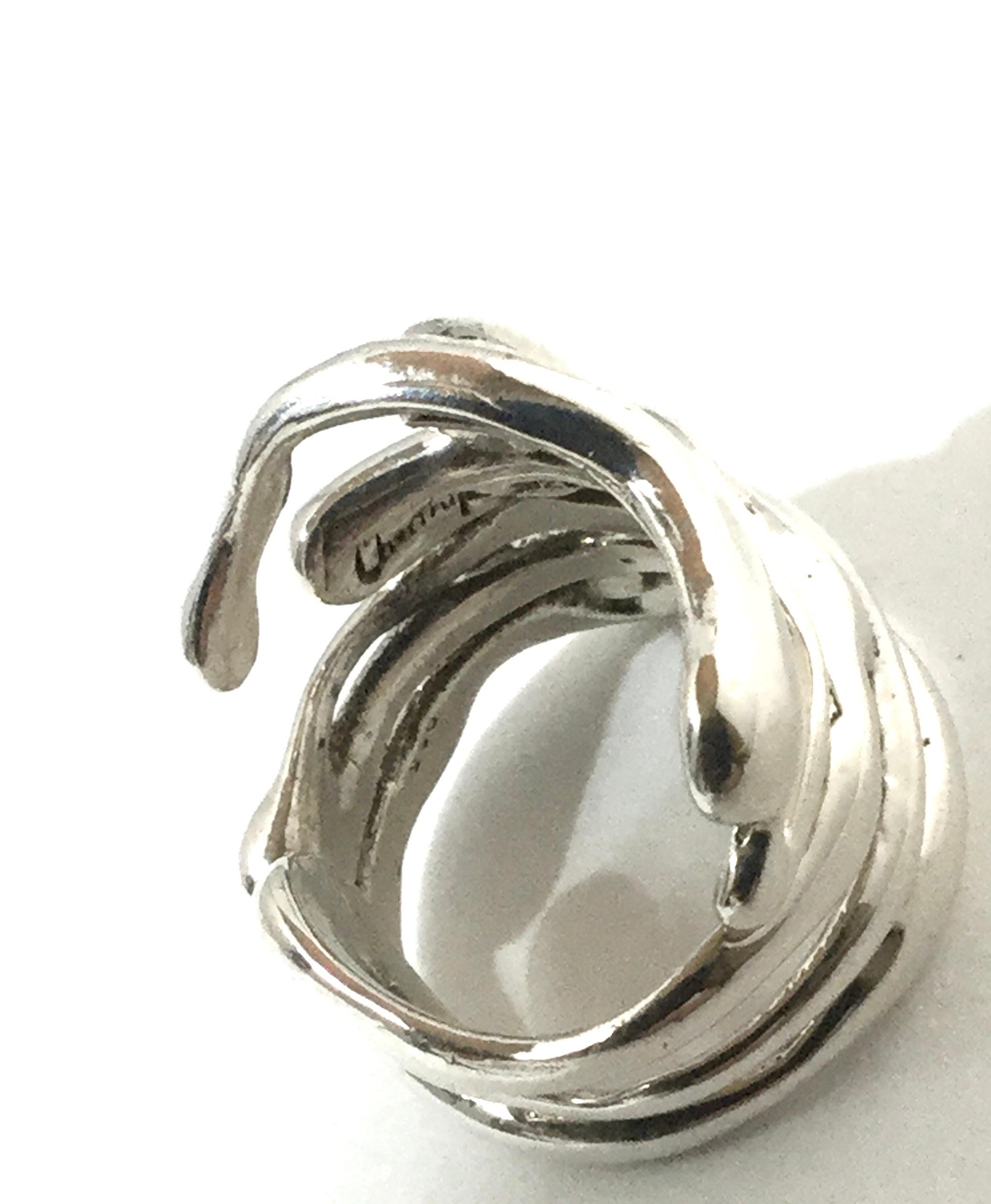 Chorthip Sterling Silver Multi-Rain Ring 1