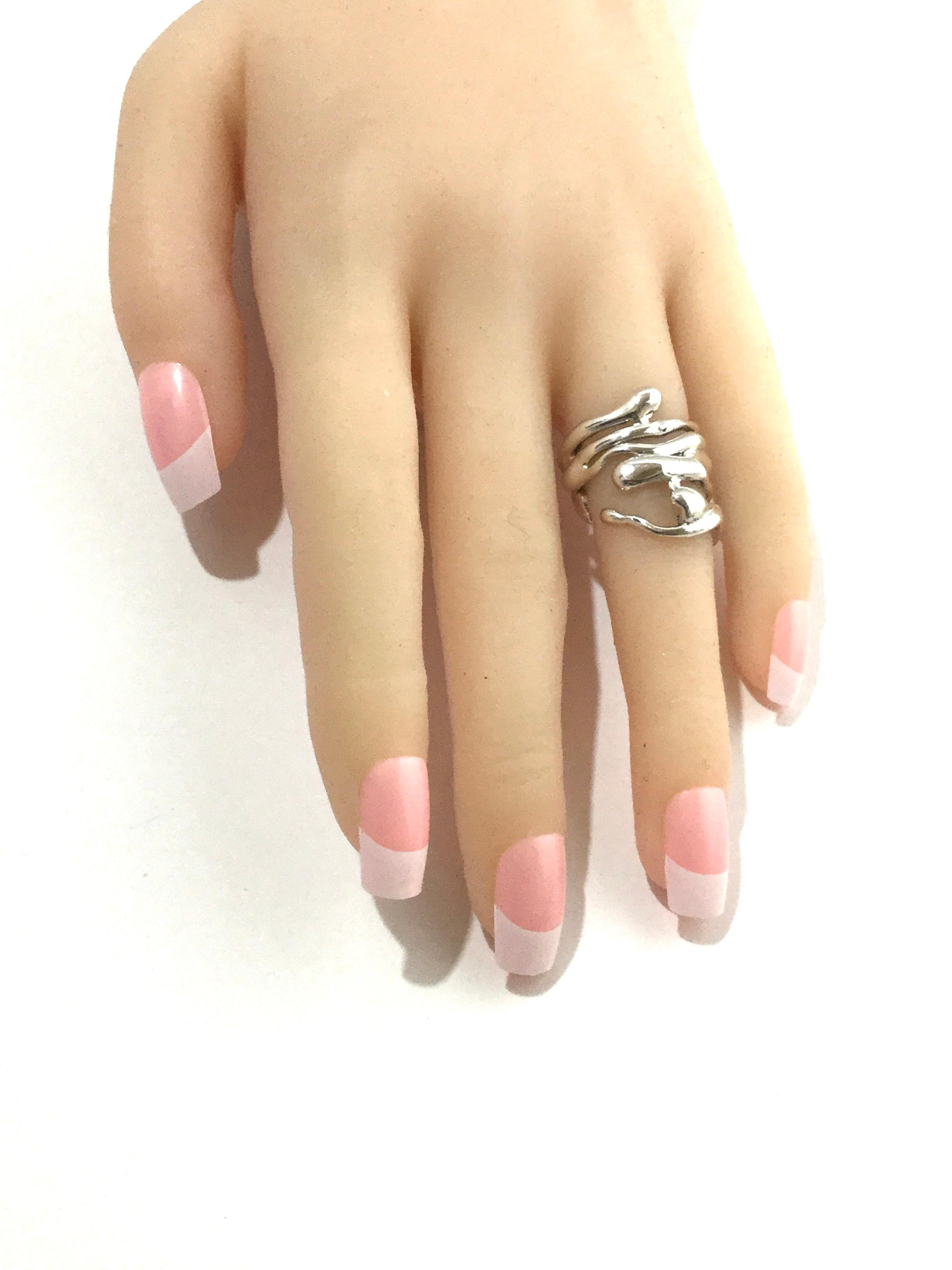Chorthip Sterling Silver Multi-Rain Ring 3