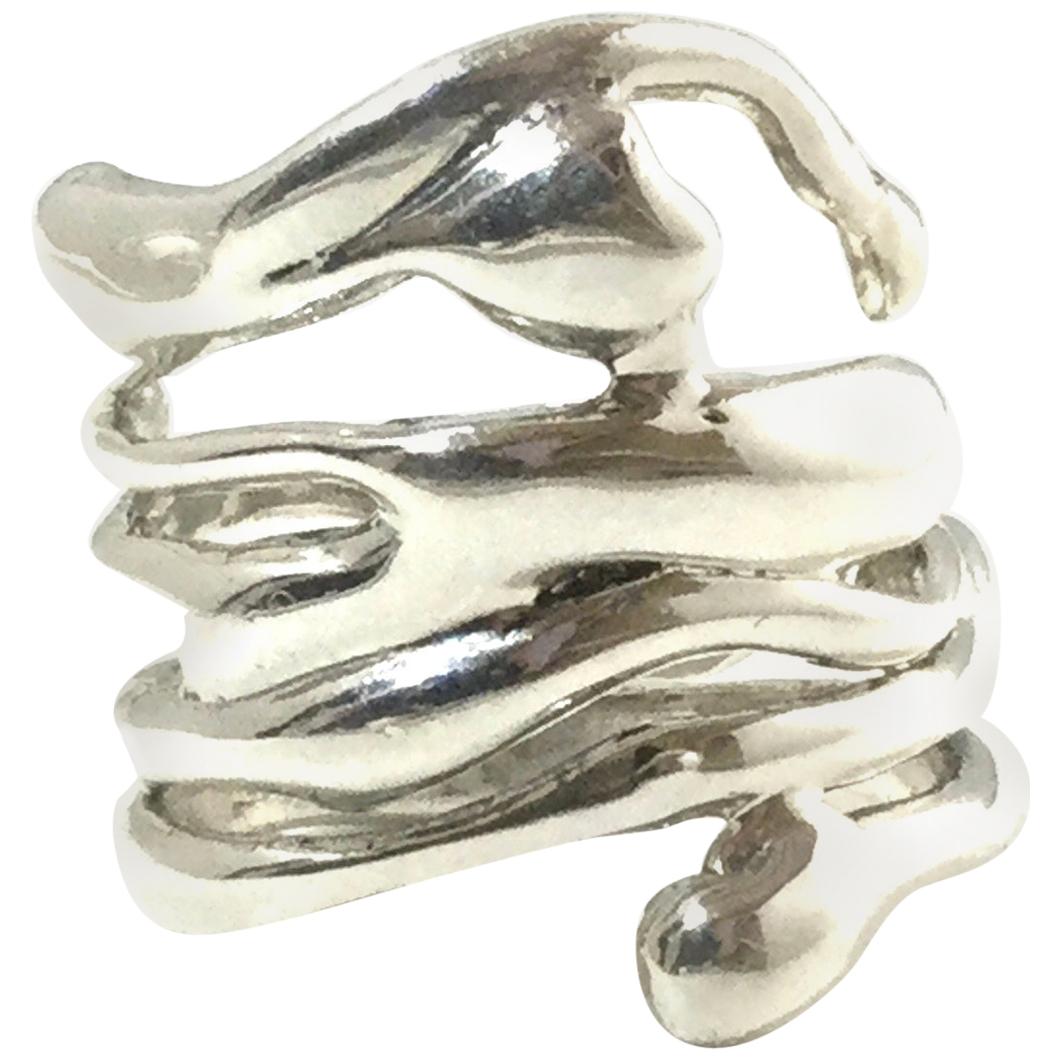 Chorthip Sterling Silver Multi-Rain Ring