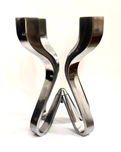 Chorus Candelabra Designed by Karim Rashid for Umbra Die-Cast Zinc
