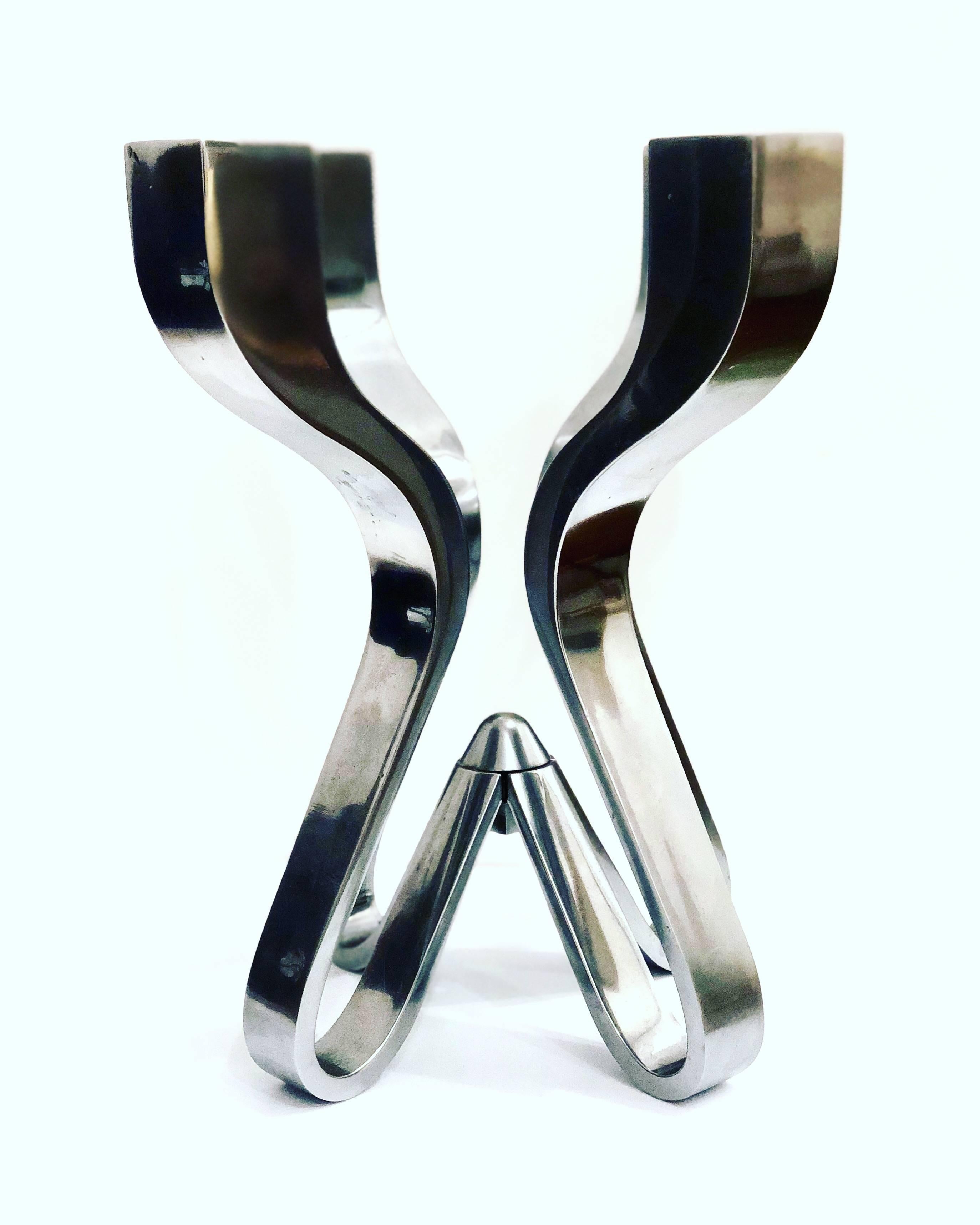 Moulage Candélabre Chorus en zinc moulé « Die-Cast Zinc » de Karim Rashid pour Umbra en vente