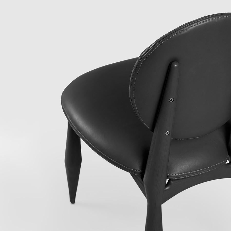 Silla Chotis - Silla de comedor con detalles inspirados en los vaqueros en venta 4