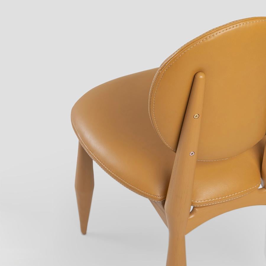 Silla Chotis - Silla de comedor con detalles inspirados en los vaqueros en venta 5