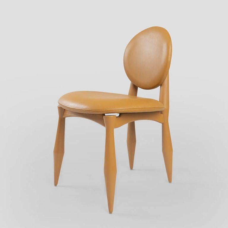 Silla Chotis - Silla de comedor con detalles inspirados en los vaqueros en Nuevo estado para la venta en San Pedro Garza García, N.L.