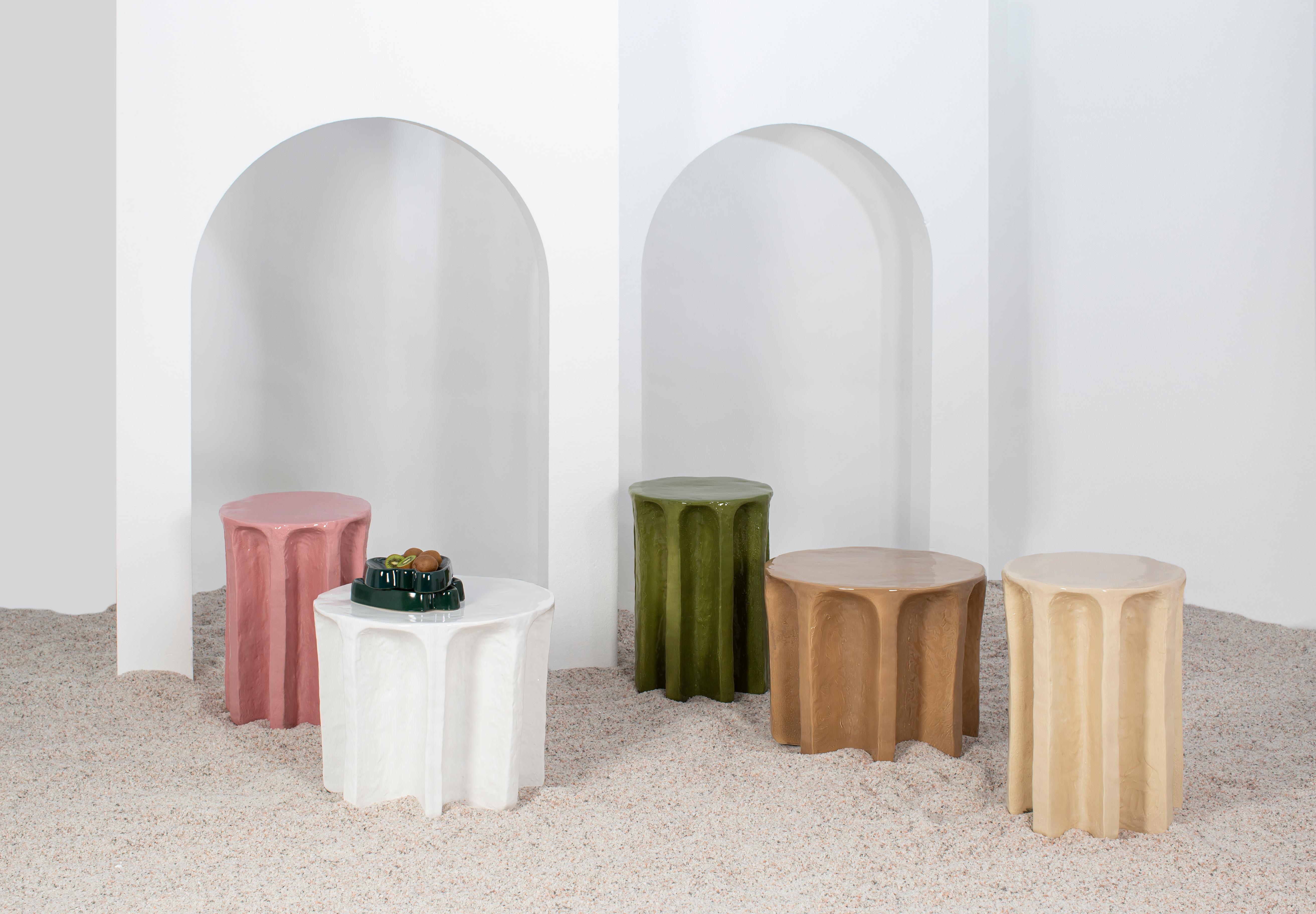 Chouchou High Green Side Table by Pulpo 2