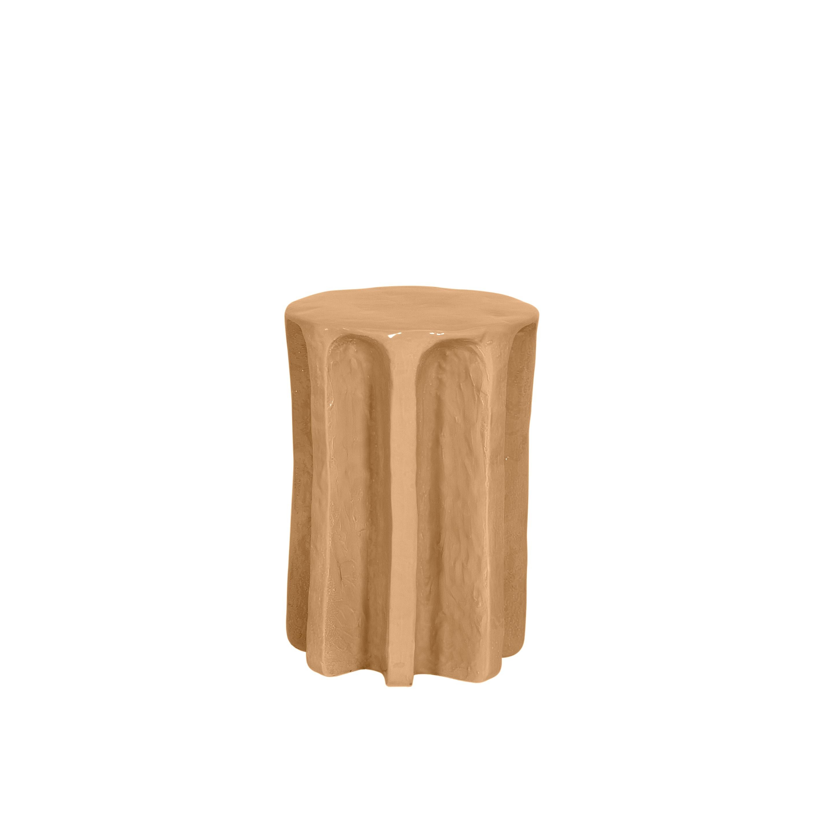 Chouchou high tobacco side table by Pulpo
Dimensions: D39 x H57 cm
Materials: ceramic

Also available in different colours. 

Chouchou bears the contours of an antique column – which, knowing designer Lorenzo Zanovello’s, is most likely a reference