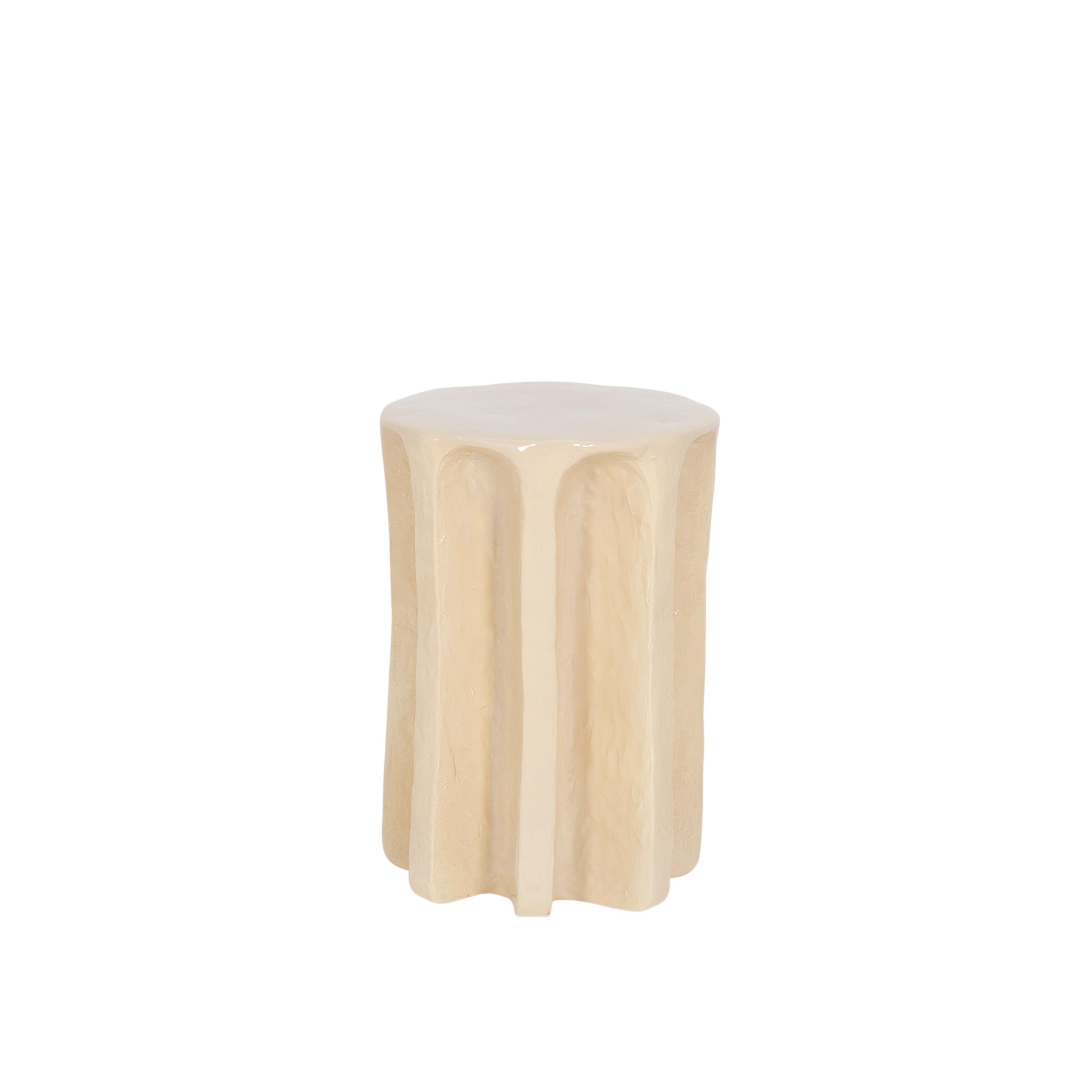 Post-Modern Chouchou High Tobacco Side Table by Pulpo For Sale