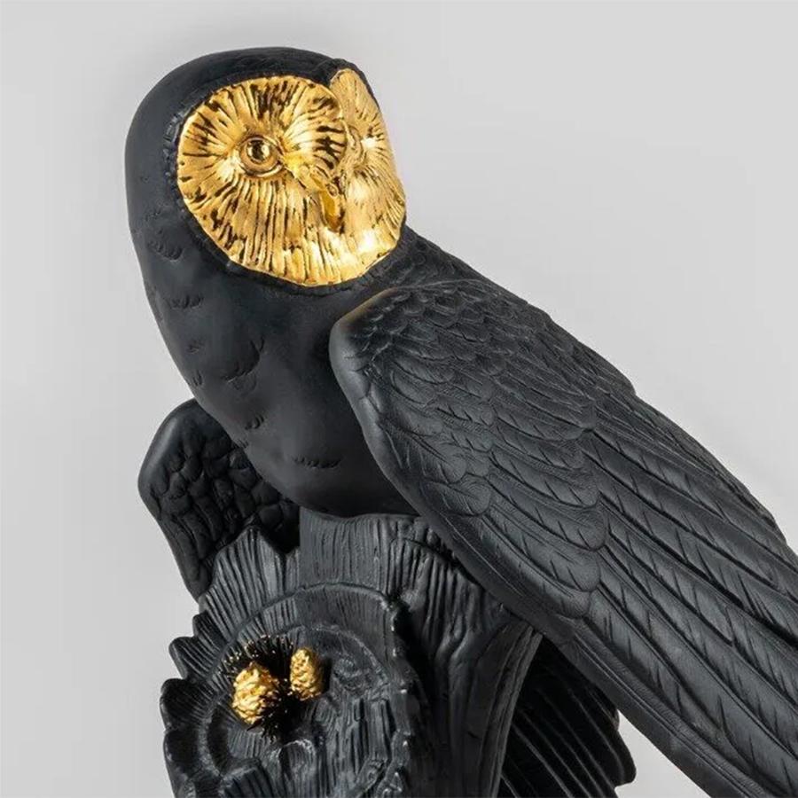 Sculpture noire Chouette Neuf - En vente à Paris, FR