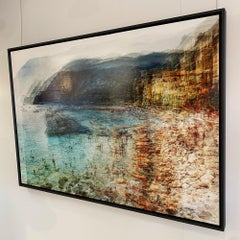 Monterosso, Italy, Multiple Exposure Photograph, Italian beach, cinque terre