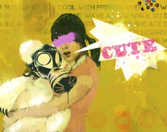 Cute - Graphic/POP Art: Collage/Acrylic as a Limited Edition Digital Print