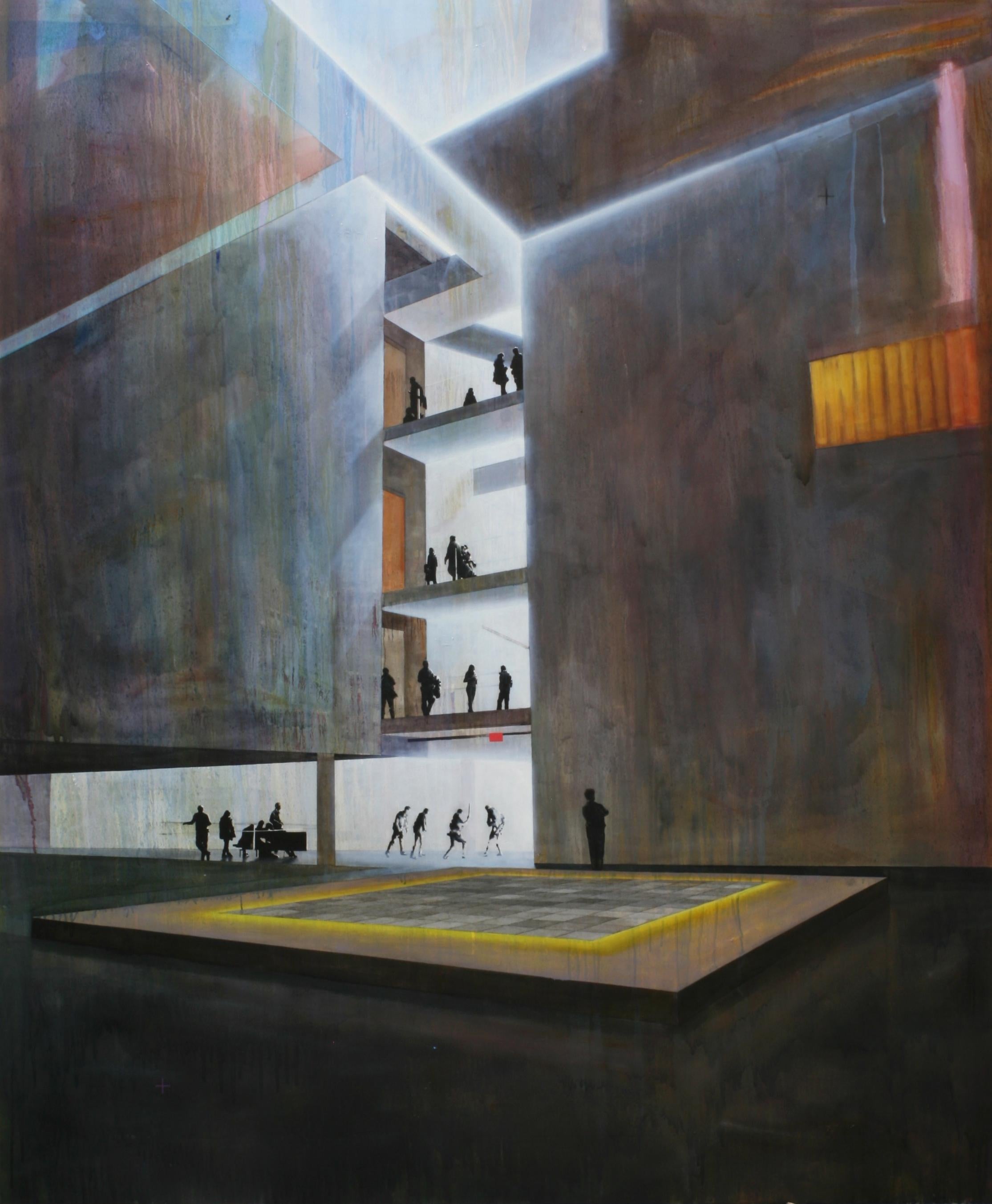 Chris Barnard Interior Painting - Acquitted