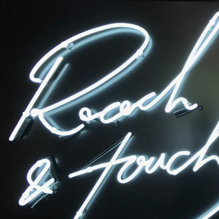 Chris Bracey - Reach Out and Touch Faith - Neon For Sale at 1stDibs