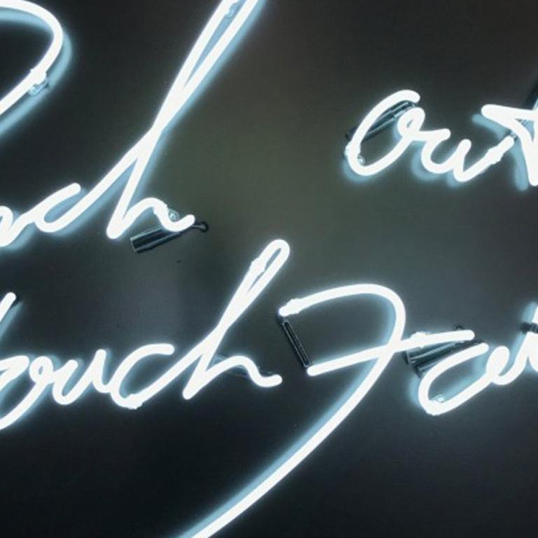 Reach Out and Touch Faith (Réconnecter et toucher la foi) - Neon  en vente 1