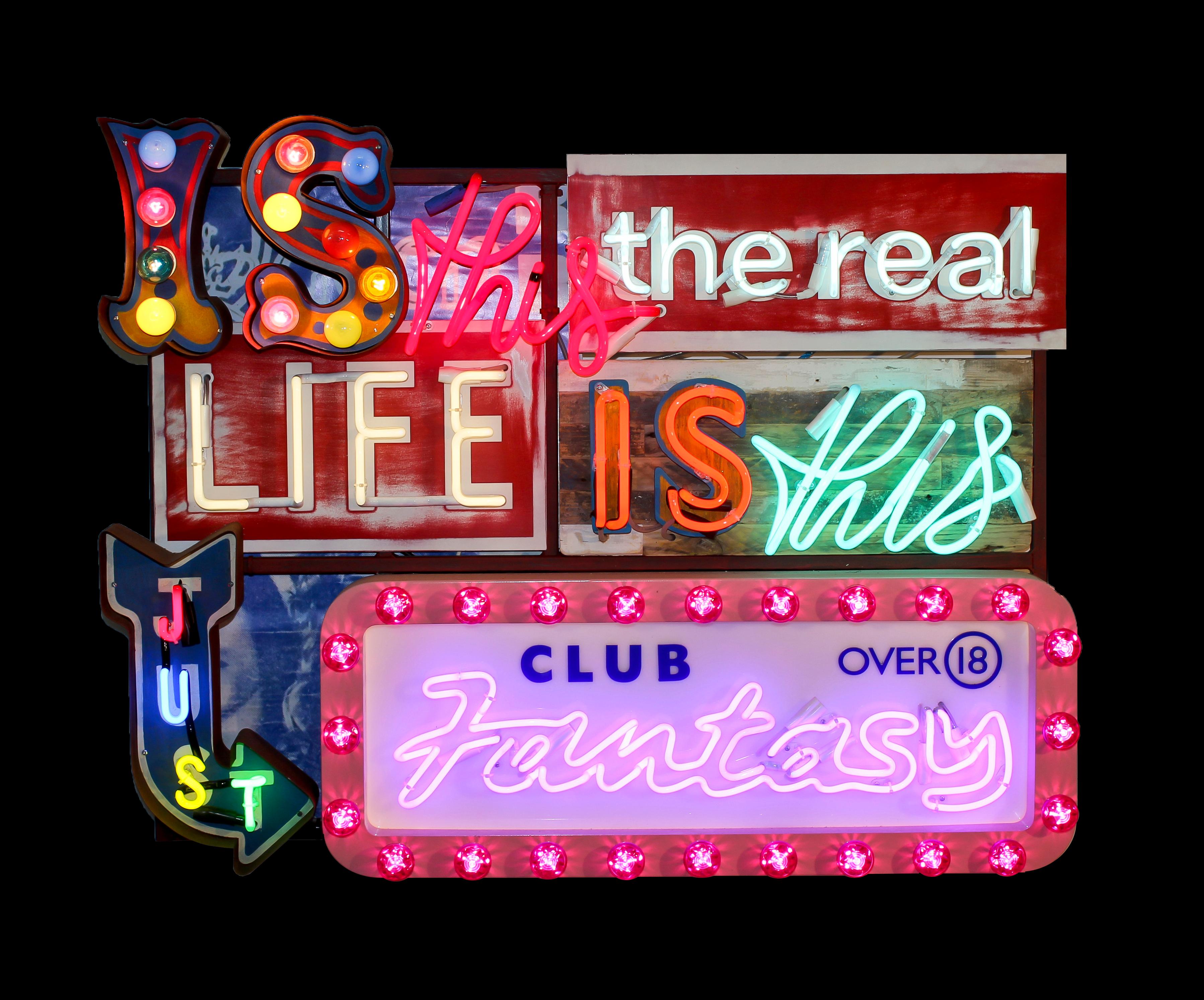 Is This The Real Life - Art by Chris Bracey