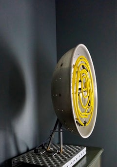 Chris Bracey Neon Colander Cabbage Lamp for Soho House London Unique Piece