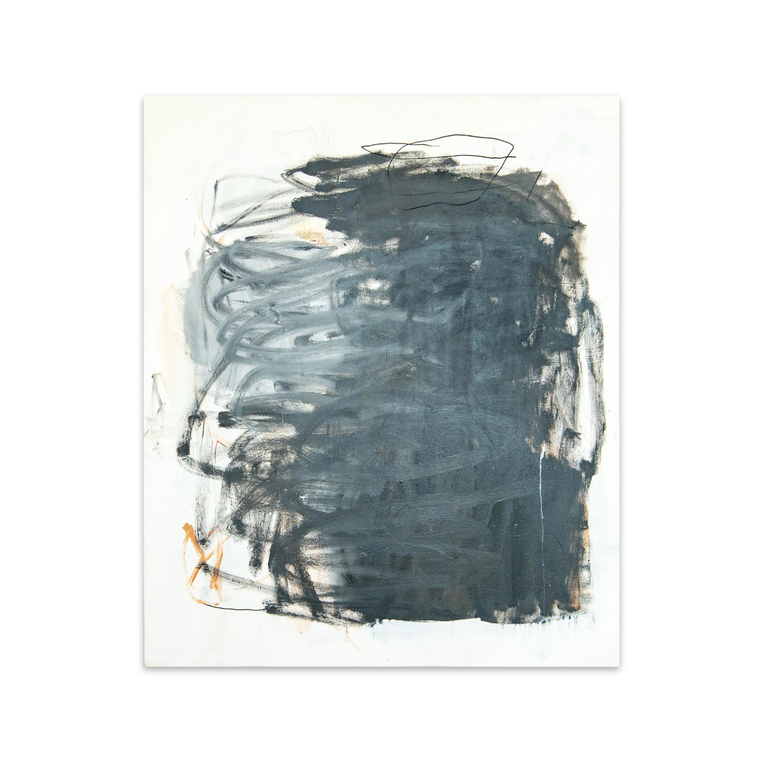 Chris Brandell Abstract Painting - Black Marble 2