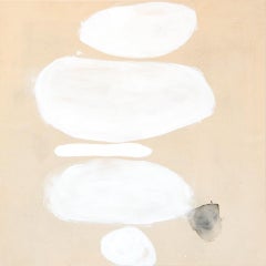 Bleached Oyster Shell Study 1 by Chris Brandell, Large Contemporary Painting
