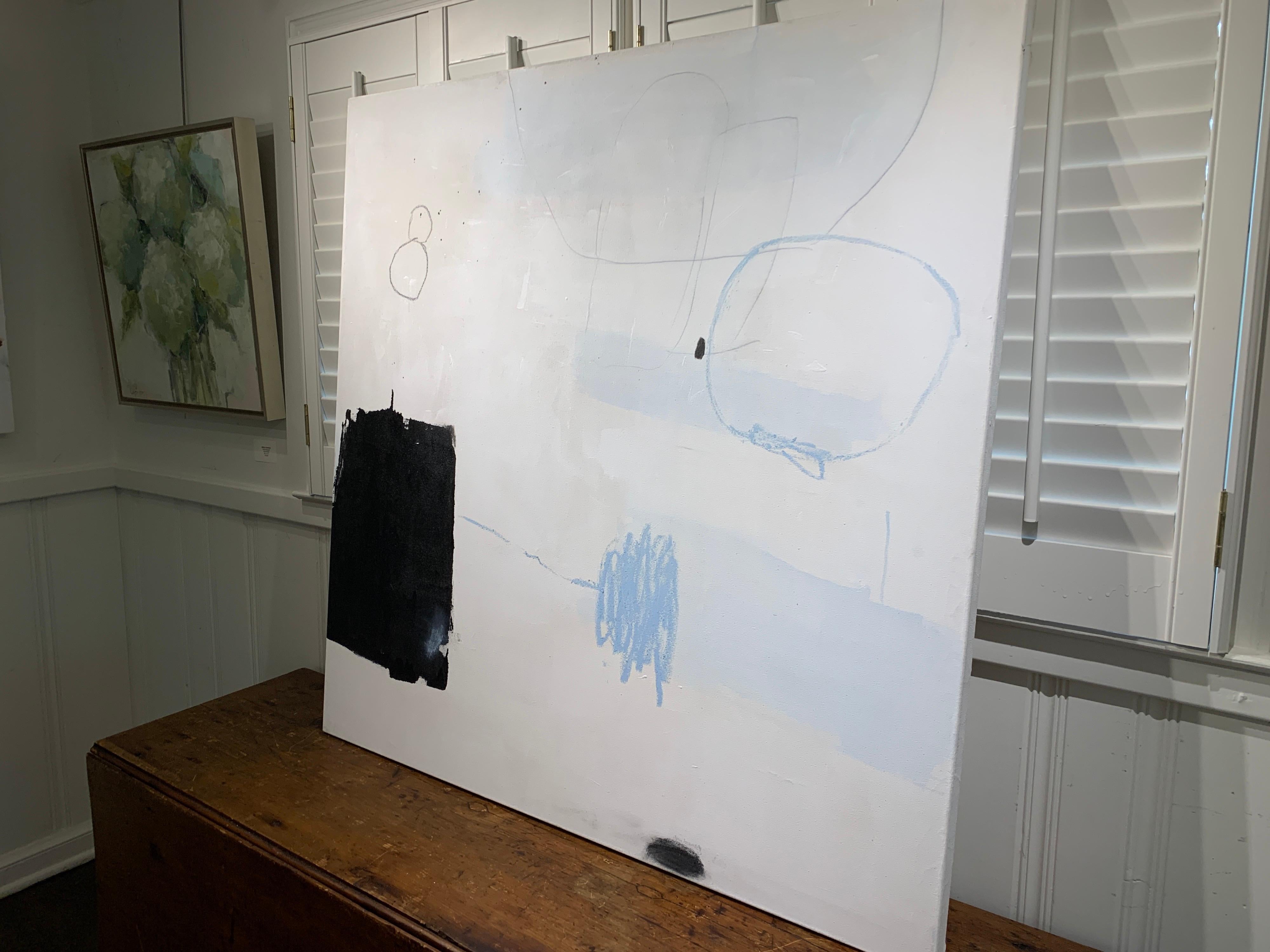 Presence by Chris Brandell, Large Contemporary Minimalist Painting 3