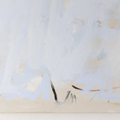 Arena y flores azules 2